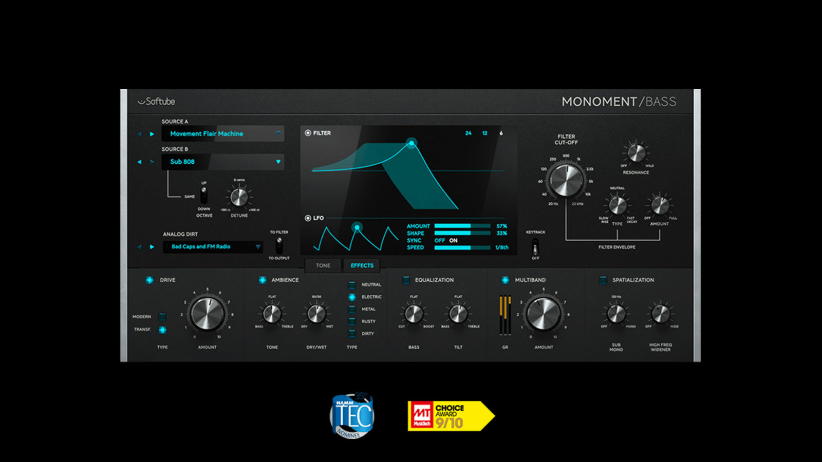 Function Loops Creates Presets For Monoment Bass New Virtual Instrument By Softube