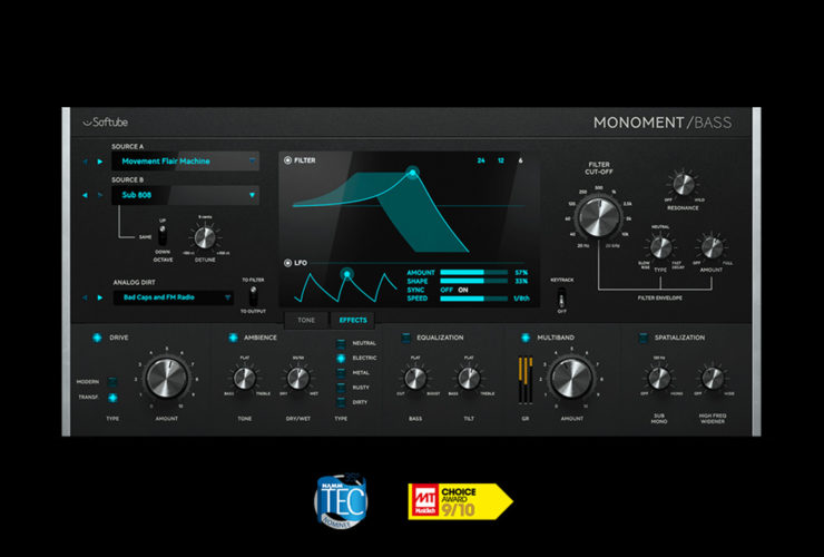 Function Loops Creates Presets For Monoment Bass New Virtual Instrument By Softube